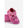 Batai Milami Vaikams Su Velcro Rožiniai Reathiana | Šlepetės vaikams | jai24.lt