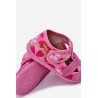 Batai Milami Vaikams Su Velcro Rožiniai Reathiana | Šlepetės vaikams | jai24.lt