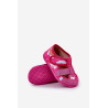 Batai Milami Vaikams Su Velcro Rožiniai Reathiana | Šlepetės vaikams | jai24.lt