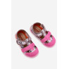 Batai Milami Vaikams Su Velcro Rožiniai Reathiana | Šlepetės vaikams | jai24.lt