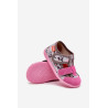 Batai Milami Vaikams Su Velcro Rožiniai Reathiana | Šlepetės vaikams | jai24.lt