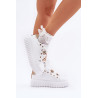 Moteriški sportbačiai su puošmenomis balti Grelesi | Kedai | jai24.lt