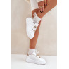 Moteriški sportbačiai su puošmenomis balti Grelesi | Kedai | jai24.lt