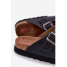 Lengvi Vyriški Šlepetės Su Sagtimis Eko Oda Big Star NN174530 Tamsiai Mėlyna | Šlepetės vyrams | jai24.lt