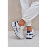 Sportiniai Bateliai Sneakers Moterims Big Star NN274A103 HI-POLY SYSTEM Balta-Jūrinė | Kedai | jai24.lt