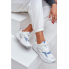 Moteriški Sportiniai Batai Big Star NN274A094 HI-POLY SYSTEM Balti-Mėlyni | Kedai | jai24.lt