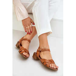 Odinės Šlepetės Ant Švelnaus Kulno Šviesiai Bežinės Zazoo 40372 200366