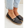 Elegantiškos Odinės Moteriškos Espadrilės Bežinės Zazoo 10177 | Espadrilės | jai24.lt