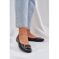 Eko odos balerinos su dekoracija juodos Tulnelia 200378