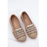 Elegantiški Odiniai Espadrilės Su Pynimu Daugiaspalvis Zazoo 10178 | Espadrilės | jai24.lt