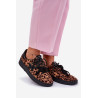 Žemos Moters Sportiniai Batai Su Leopardo Raštu Mėtų Zelevelis | Kedai | jai24.lt