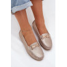Blizgūs Lygūs Mokasinai Iš Natūralios Odos D&A LR51-546 Sidabriniai | Mokasinai moterims | jai24.lt
