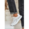 Odiniai Sportiniai Batai Moteriški Sneakers S.Barski LR51-551 Balti | Kedai | jai24.lt