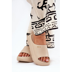 Moteriški Putų Šlepetės Ant Platformos Big Star RR274A569 Bežinės 200463