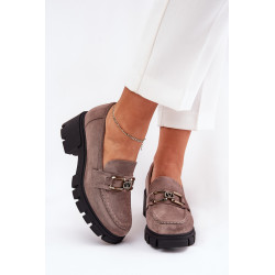 Eko Suede Moteriški Pusbačiai Su Dekoru 39921 Juodi Vinceza 200470