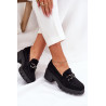 Eko Suede Moteriški Pusbačiai Su Dekoru 39921 Juodi Vinceza | Pavasariniai batai | jai24.lt