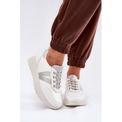 Moteriški Sportbačiai Ant Platformos Vinceza 58510 Balti 200473