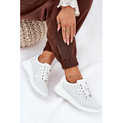 Moteriški Odiniai Sportbačiai Vinceza 79532 Balti 200478