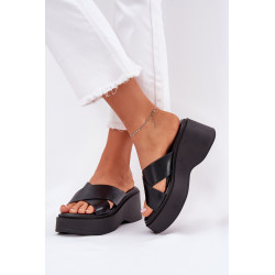 Moteriški platforminiai ir kulno sandalai camel Nelithraea 200510