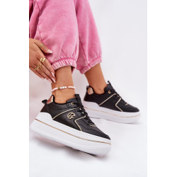 Moteriški Sportiniai Batai Ant Platformos Bežiniai Caldeno 200529