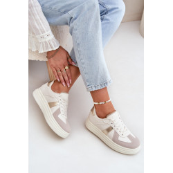 Eko Oda Moteriški Sneakers Ant Platformos Bežiniai Goriette 200553