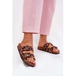 Moteriški sandalai su permatomais elementais ant kamščiatvarkos fuksijos Sercele 200561