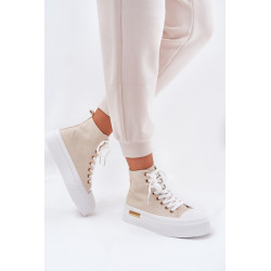 Aukšti Moteriški Sportbačiai Ant Platformos Bežiniai Laviriona 200581