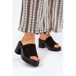 Moteriški Sandalai Ant Kulno Ir Platformos Khaki Omeisa 200594