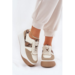 Moteriški Sneakers Ant Masyvios Platformos Gyvūnų Raštas Bežinis Telanila 200600