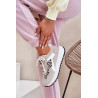 Sportiniai Bateliai Sneakers Moterims Ant Platformos Leopardas Baltas-Bežinis Pumbes | Kedai | jai24.lt