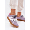 Žemi Moteriški Sneakers Su Dviguba Laisvė Violetinė Ventus | Kedai | jai24.lt