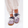 Žemi Moteriški Sneakers Su Dviguba Laisvė Violetinė Ventus | Kedai | jai24.lt