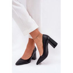 Elegantiški Aukštakulniai Batai Juodi Vinceza 62220 200624