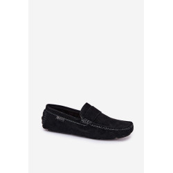 Suede Vyrų Mokasinai Big Star RR174049 Juodi 200646