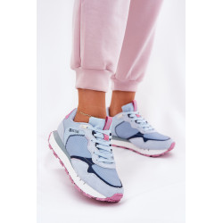 Nubuko Lengvi Sportiniai Batai Moterims Big Star RR274236 HI-POLY SYSTEM Mėlyni 200652