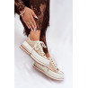 Moteriški Sneakers Ant Masyvios Platformos S.Barski BF51-101 Beige | Kedai | jai24.lt