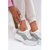 Odiniai Ažūriniai Sportiniai Batai Sneakers Ant Platformos Baltos S.Barski LR51-641 | Kedai | jai24.lt