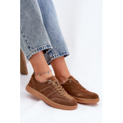 Zamšo Žemi Sneakers Moterys Pilki Paliana 200671