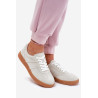 Zamšo Žemi Sneakers Moterys Pilki Paliana | Kedai | jai24.lt