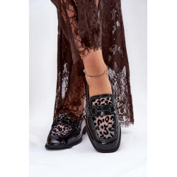 Odiniai Lakoti Mokasinai Su Tinklu Juodi Vinceza 31931 200675