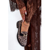 Odiniai Lakuoti Mocasai Leopardo Vinceza 66790 Juodi | Mokasinai moterims | jai24.lt