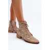 Odiniai Raštuoti Batai Su Plokščiu Kulnu Maciejka 06391-25 Bežiniai | Auliniai batai moterims | jai24.lt