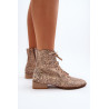 Odiniai Raštuoti Batai Su Plokščiu Kulnu Maciejka 06391-25 Bežiniai | Auliniai batai moterims | jai24.lt