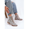 Odiniai Raštuoti Batai Su Plokščiu Kulnu Maciejka 06391-25 Bežiniai | Auliniai batai moterims | jai24.lt