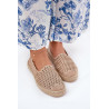 Moteriški Espadrilės Su Nėriniais Bežiniai Vinceza 13625 | Espadrilės | jai24.lt