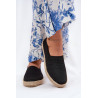 Moteriški Espadrilės Su Nėriniu Vinceza 13624 Juodos | Espadrilės | jai24.lt