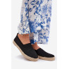 Moteriški Espadrilės Su Nėriniu Vinceza 13624 Juodos | Espadrilės | jai24.lt