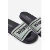 Vyrų Šlepetės WRANGLER AVERELL SLIDER MEN LOW 20251042.52D Šviesiai Žalios | Šlepetės vyrams | jai24.lt