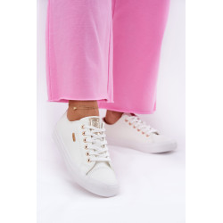 Moteriški Batai Iš Eko Oda Big Star RR274748 Balti 200734