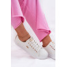 Moteriški Batai Iš Eko Oda Big Star RR274748 Balti | Kedai | jai24.lt